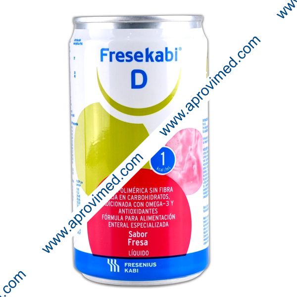 FRESEKABI-D LÍQUIDO Sabor Fresa 236 ML. 1 Kcal/1 mL.