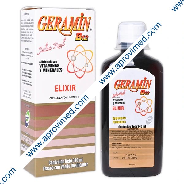GERAMIN B-12 ELIXIR Fco. 340 ML.