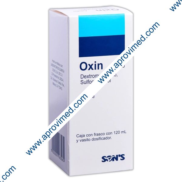 OXIN JARABE Adulto Fco. 120 ML. 0.15-2.50 G/100 ML.