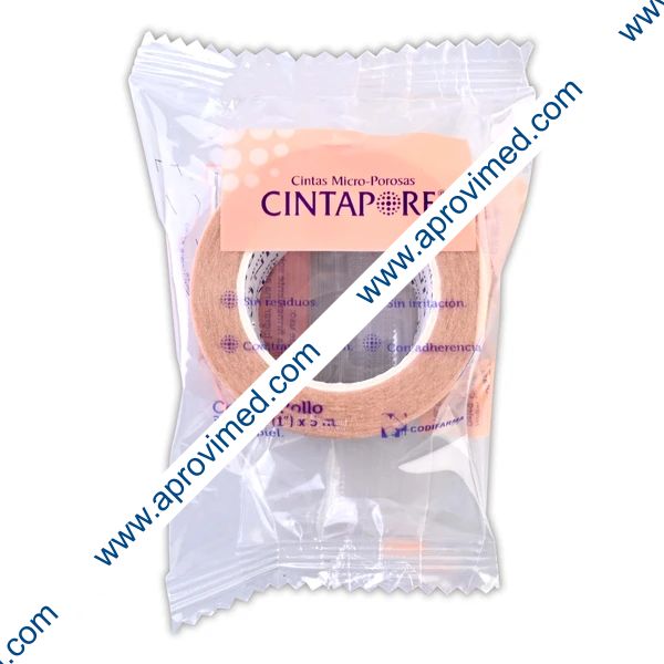 CINTAPORE Rollo Col. Piel A: 2.5cm (1"); L: 5m. Bolsa c/1 Pza.