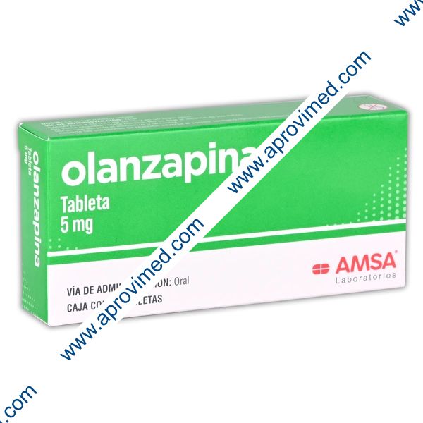 OLANZAPINA (Amsa) c/14 TABS. 5 MG.