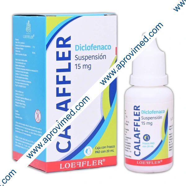CALAFFLER SUSP. GOTAS Fco. 20 ML. 15 MG/1 ML.