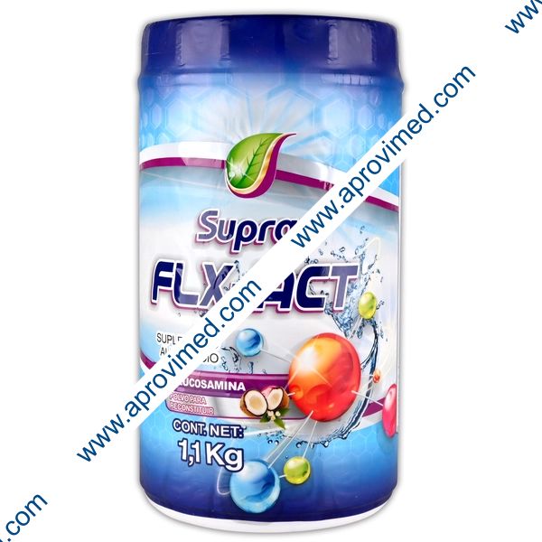 FLX-ACT c/GLUCOSAMINA (Supra) Polvo Bote c/1.1 KG.