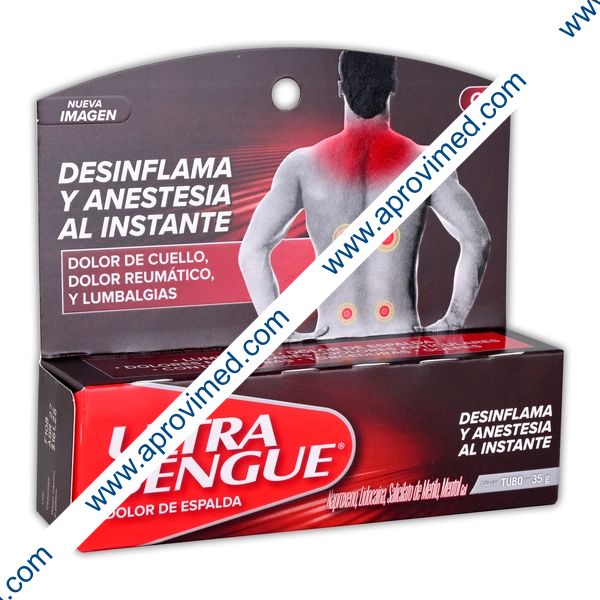 ULTRA BENGUE GEL "Rojo" Tubo c/35 G.