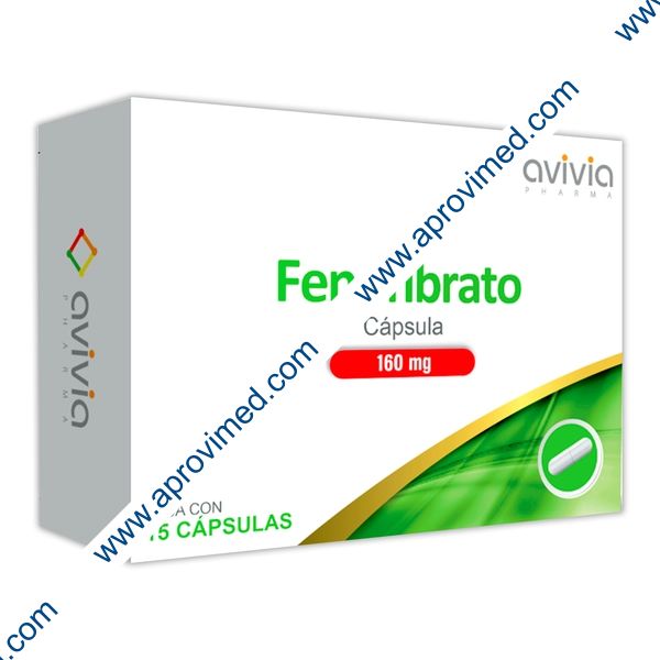 FENOFIBRATO (Avivia) c/15 CAPS. 160 MG.