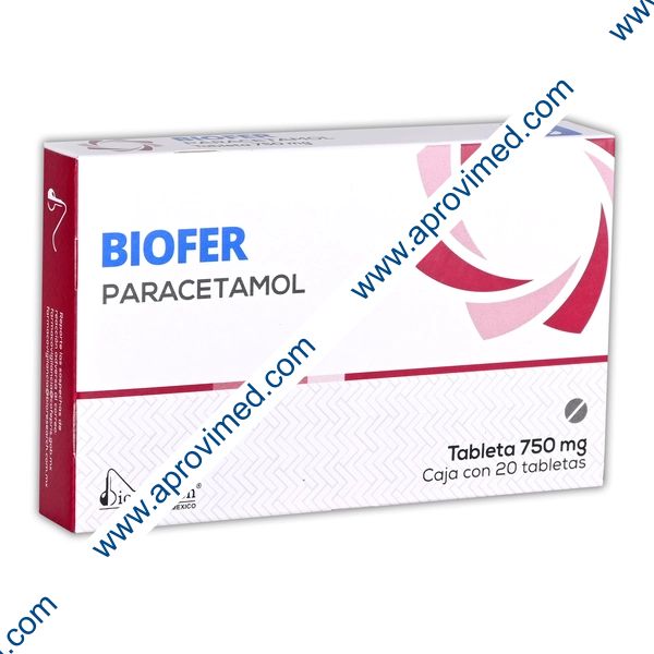 BIOFER c/20 TABS. 750 MG.