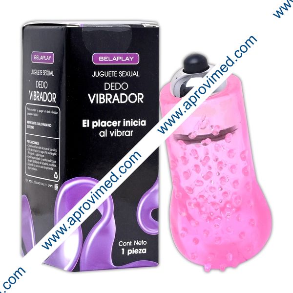 VIBRADOR TIPO DEDO "BELAPLAY" Cja. c/1 Pza.