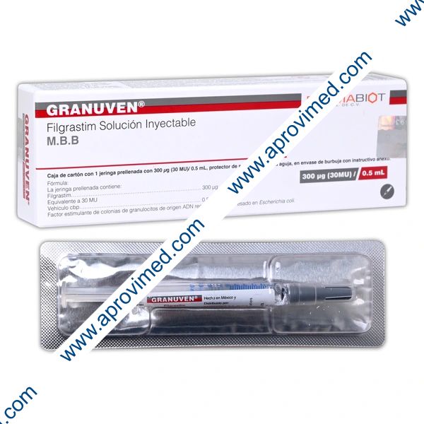 GRANUVEN Sol. Iny. c/1 JGA. Prellenada 300 MCG/0.5 ML.