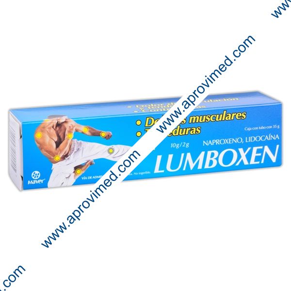 LUMBOXEN GEL "Azul" Tubo c/35 G. 10-2 G/100 G.