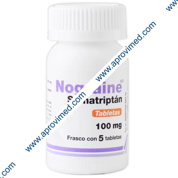 NOGRAINE Fco. c/5 TABS. 100 MG.