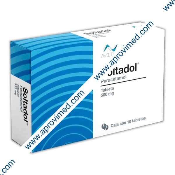 SOLTADOL c/10 TABS. 500 MG.