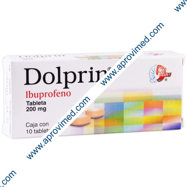 DOLPRIN c/10 TABS. 200 MG.