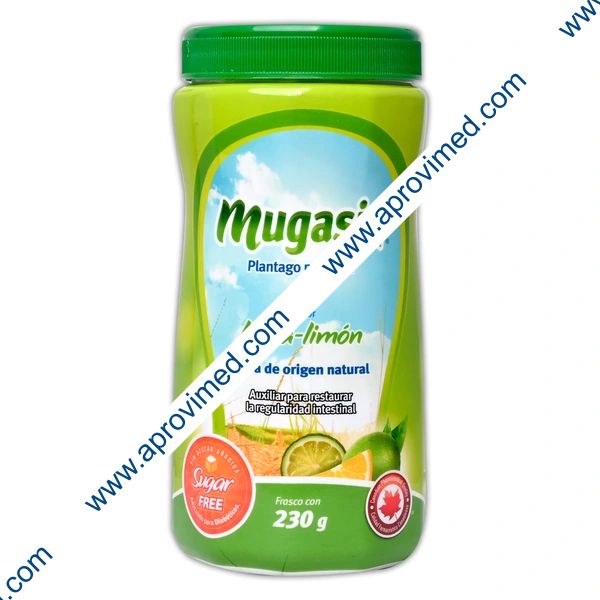 MUGASIN POLVO Sab. Lima-Limón (Sin Ázucar) Fco. c/230 G. 49.7 G/100 G.
