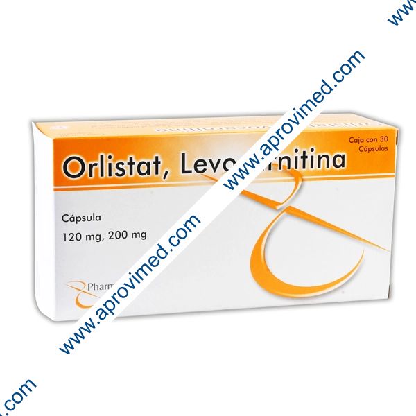 ORLISTAT / LEVOCARNITINA (Pharmagen) c/30 CAPS. 120/200 MG.
