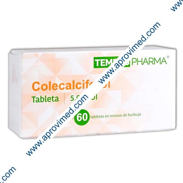 COLECALCIFEROL (TempusPharma) c/60 TABS. 5000 UI.