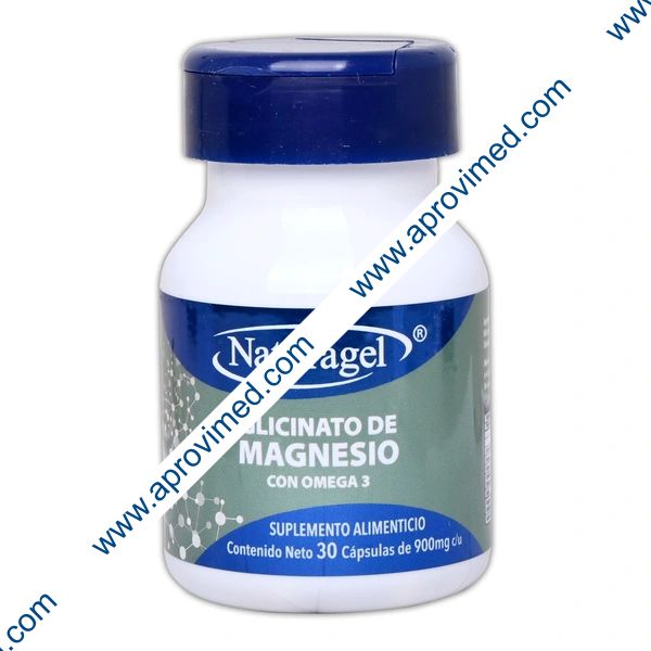 GLICINATO DE MAGNESIO CON OMEGA-3 c/30 CAPS. 900 MG.