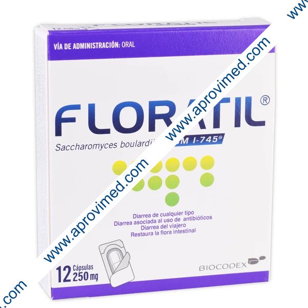 FLORATIL c/12 CAPS. 250 MG.