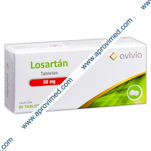 LOSARTÁN (Avivia) c/60 TABS. 50 MG.