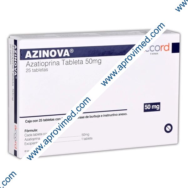 AZINOVA c/25 TABS. 50 MG.
