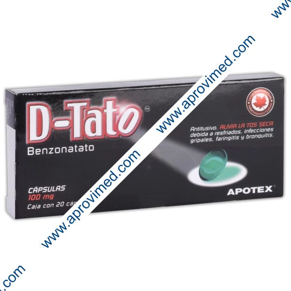 D-TATO c/20 CAPS. 100 MG.
