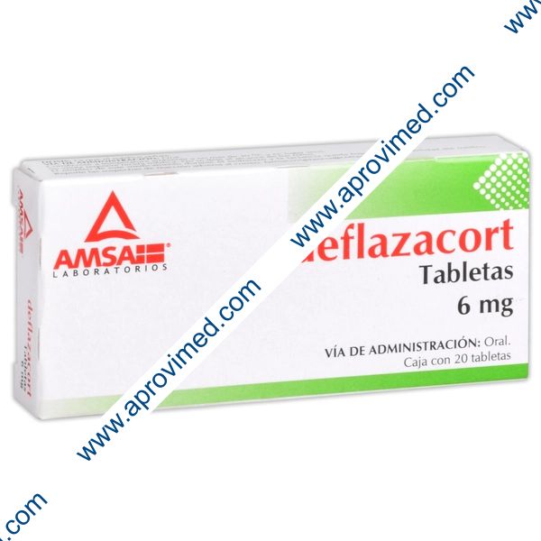 DEFLAZACORT (Amsa) c/20 TABS. 6 MG.