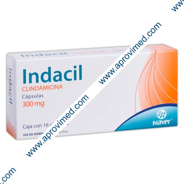 INDACIL c/16 CAPS. 300 MG.