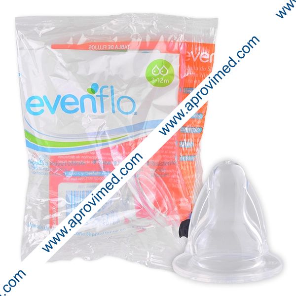 MAMILA DE SILICÓN ANATÓMICA (Evenflo) c/1 Pza.