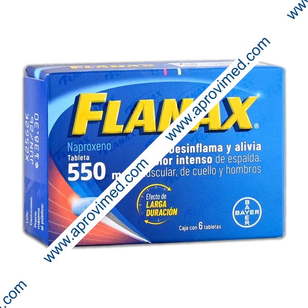 FLANAX c/ 6 TABS. 550 MG.
