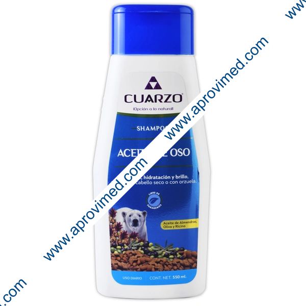 SHAMPOO ACEITE de OSO (Cuarzo) 550 ML.