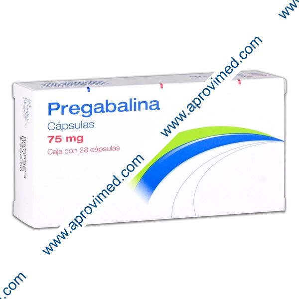 PREGABALINA (Psicofarma) c/28 CAPS.  75 MG.