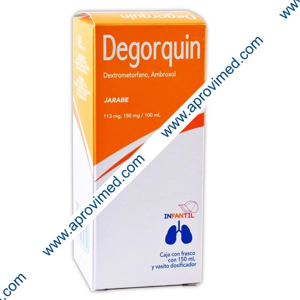 DEGORQUIN JBE. Infantil Fco. 150 ML. 113-150 MG/100 ML.