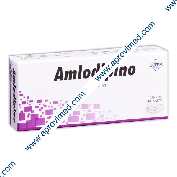AMLODIPINO (Ultra) c/ 10 TABS. 5 MG.