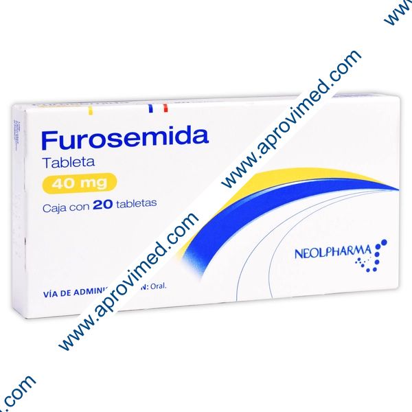 FUROSEMIDA (Neolpharma) c/20 TABS. 40 MG.