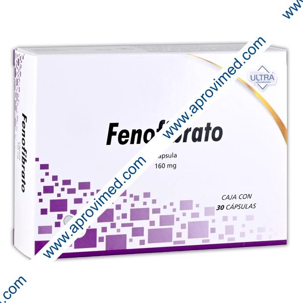 FENOFIBRATO (Ultra) c/30 CAPS. 160 MG.