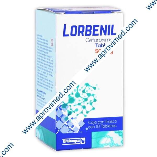 LORBENIL c/10 TABS. 500 MG.