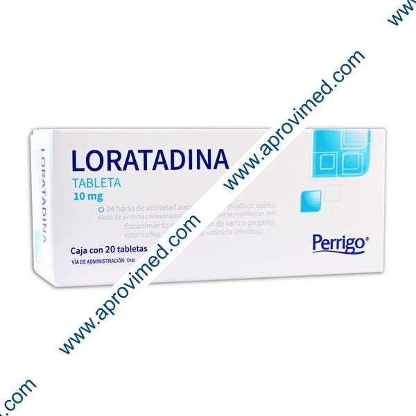 LORATADINA (Perrigo) c/20 TABS. 10 MG.