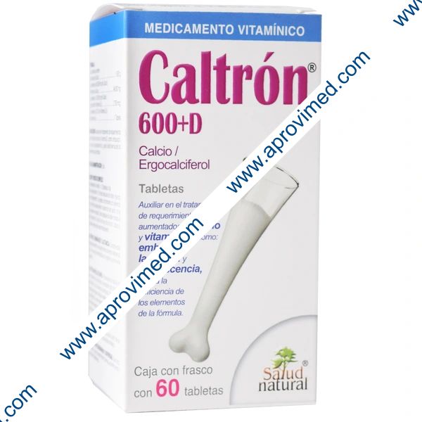 CALTRÓN 600+D c/60 TABS. 600 MG/150 UI.