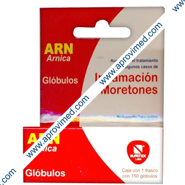 ARN Arnica c/150 GLÓBULOS 6 C.
