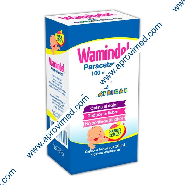 WAMINDEL SOL. GOTAS Pediátricas Fco. 30 ML. 100 MG/1 ML.