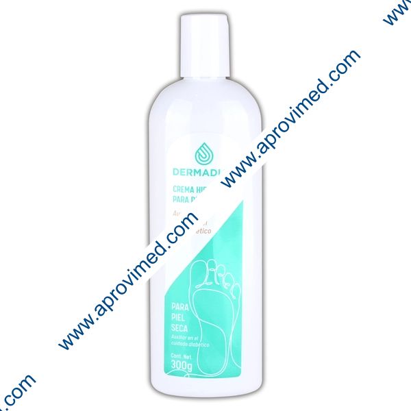 DERMADIAB CREMA HIDRATANTE Auxiliar Para PIE DIABETICO Fco. c/300 G.