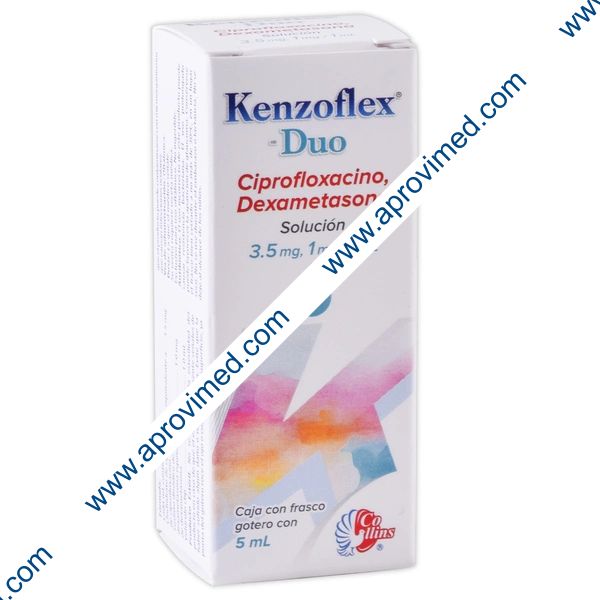 KENZOFLEX DUO Sol. Oftálmica Fco. Gotero 5 ML. 3.5-1 MG/1 ML.