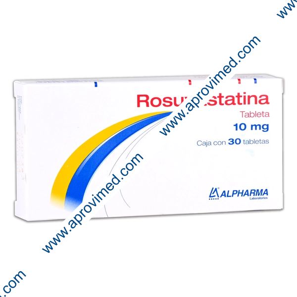 ROSUVASTATINA (Alpharma) c/30 TABS. 10 MG.