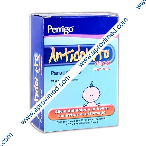 ANTIDOL-ITO SOL. Fco. Gotero 30 ML. 10 G/100 ML.