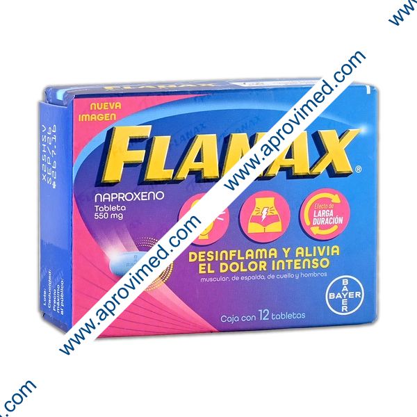 FLANAX CÓLICOS c/12 TABS. 550 MG.