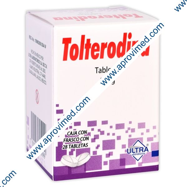 TOLTERODINA (Ultra) c/28 TABS. 2 MG.