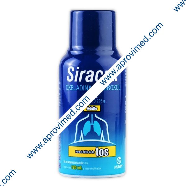 SIRACUX JARABE ADULTO Fco. 120 ML. 0.200-0.225 G/100 ML.