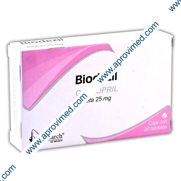 BIODEZIL c/30 TABS. 25 MG.