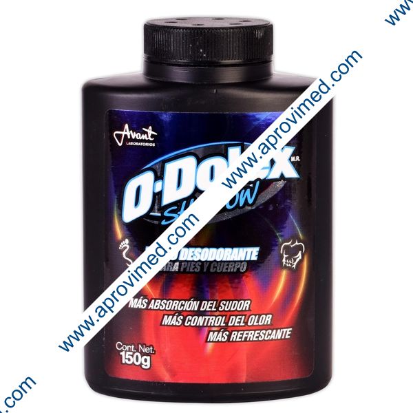 O-DOLEX Shadow TALCO Desodorante 150 G.