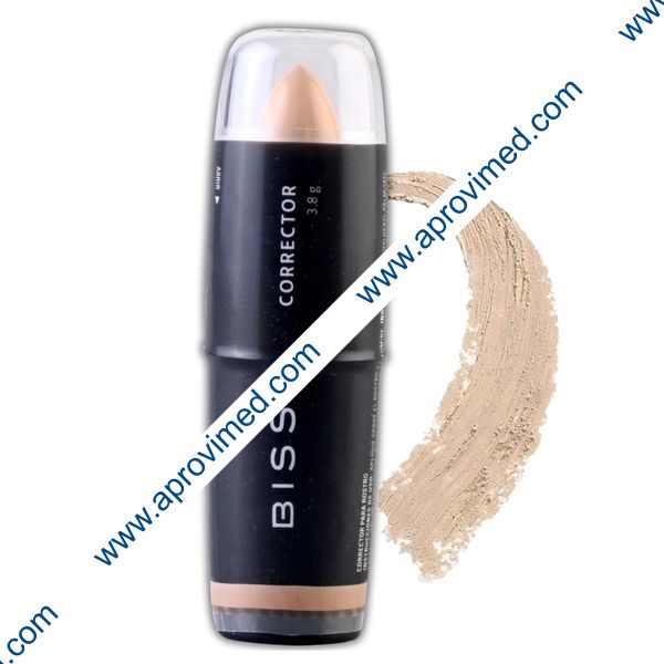 BISSÚ CORRECTOR PARA ROSTRO Tono 02-light Beige c/1 Pza. 4.7 G.