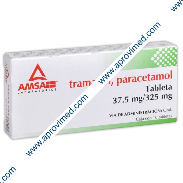 TRAMADOL/PARACETAMOL (Amsa) c/10 TABS. 37.5/325 MG.